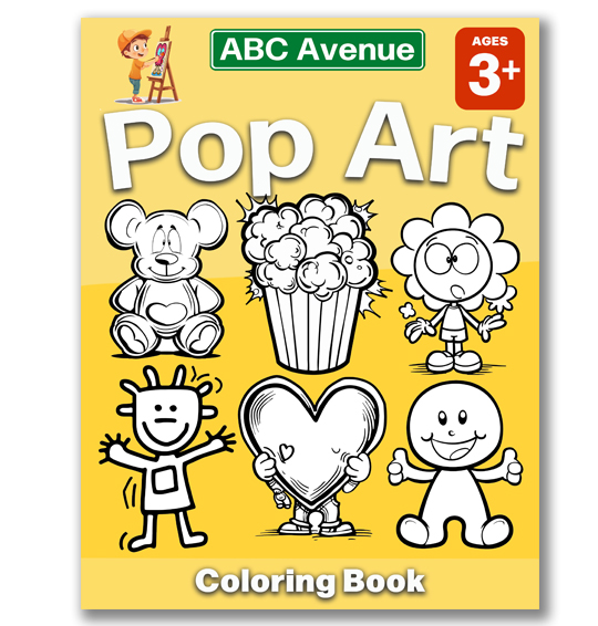 Pop Art Coloring Book